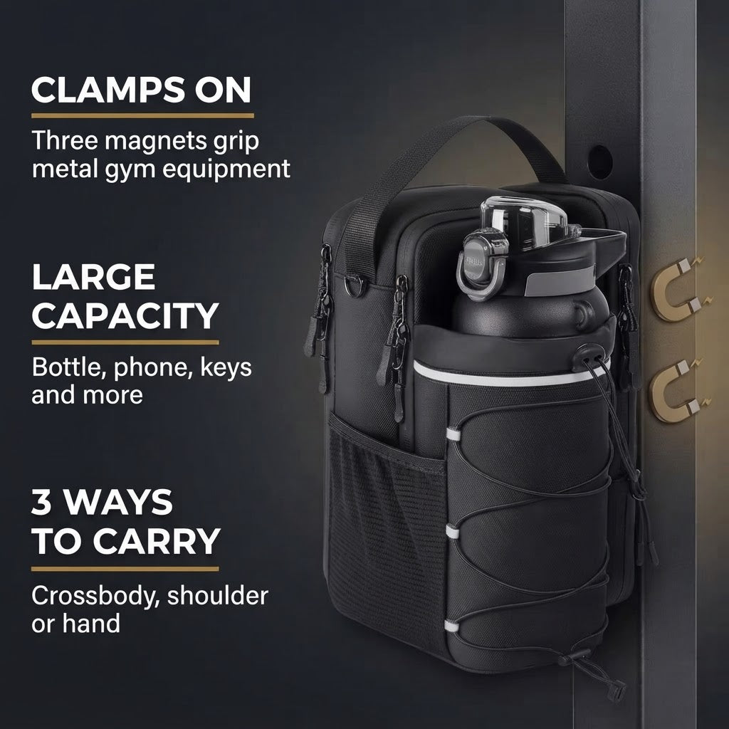 SPARTHEX Magnetic Gym Bag - key benefits